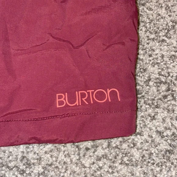 Burton Kids Puffer Jacket - Blue and Red Cherry Design